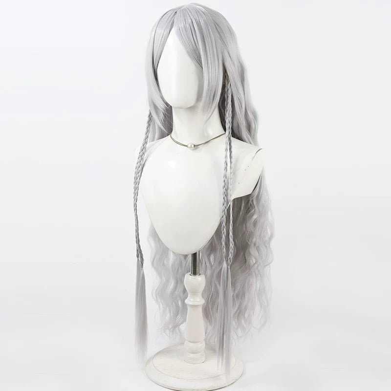 L - email Wig Elden Ring: Nightreign Revenant 90cm Long Curls Halloween Cosplay Wig - lemailwigs