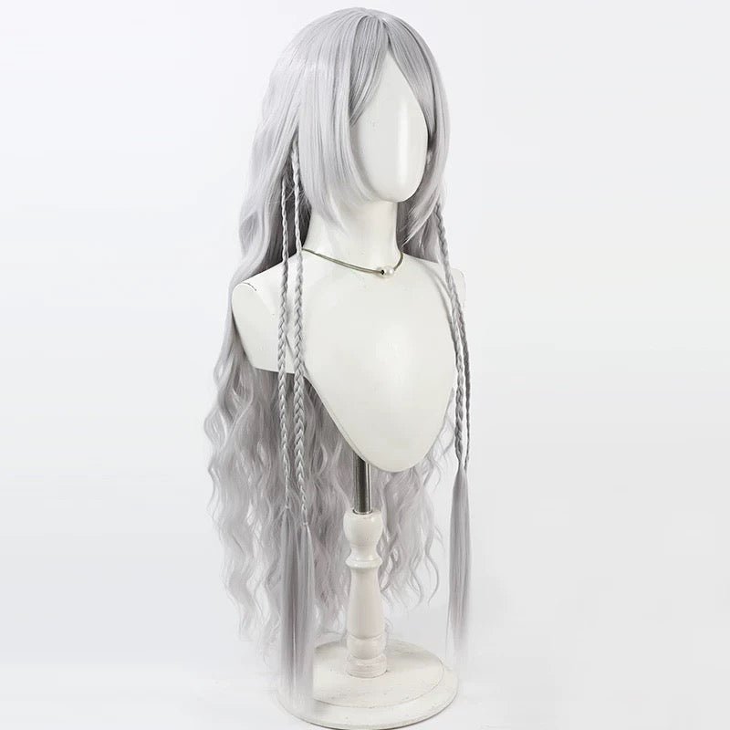 L - email Wig Elden Ring: Nightreign Revenant 90cm Long Curls Halloween Cosplay Wig - lemailwigs