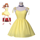 L - email Wig EVA Asuka Langley Soryu Yellow Cosplay Costume(XS - XXXL) And Wig Kit - lemailwigs