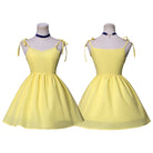 L - email Wig EVA Asuka Langley Soryu Yellow Cosplay Costume(XS - XXXL) And Wig Kit - lemailwigs