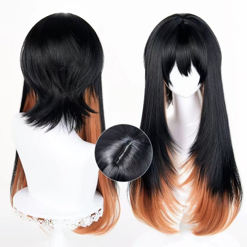L - email Wig Gachiakuta Amo Empool Mixed Colors Cosplay Wig - lemailwigs