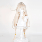 L - email Wig Genshin Impact Alice Pink - gold 98cm Halloween Cosplay Wig - lemailwigs
