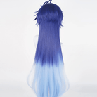 L - email Wig Genshin Impact Flins Blue Gradient 85cm Halloween Cosplay Wig - lemailwigs