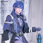 L - email Wig Genshin Impact Flins Blue Gradient 85cm Halloween Cosplay Wig - lemailwigs