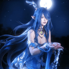 L - email Wig Genshin Impact Lauma Halloween Cosplay Costume - lemailwigs