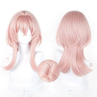 L - email Wig Genshin Impact Linnea Ponytail Pink Cosplay Wig - lemailwigs