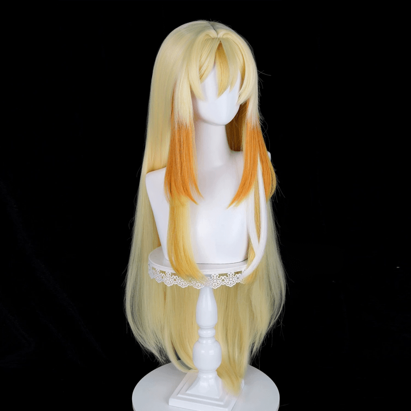 L - email Wig Genshin Impact Rhinedottir Naberius 98cm Halloween Cosplay Wig - lemailwigs