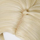 L - email Wig Genshin Impact Varka Gold 35cm Halloween Cosplay Wig - lemailwigs