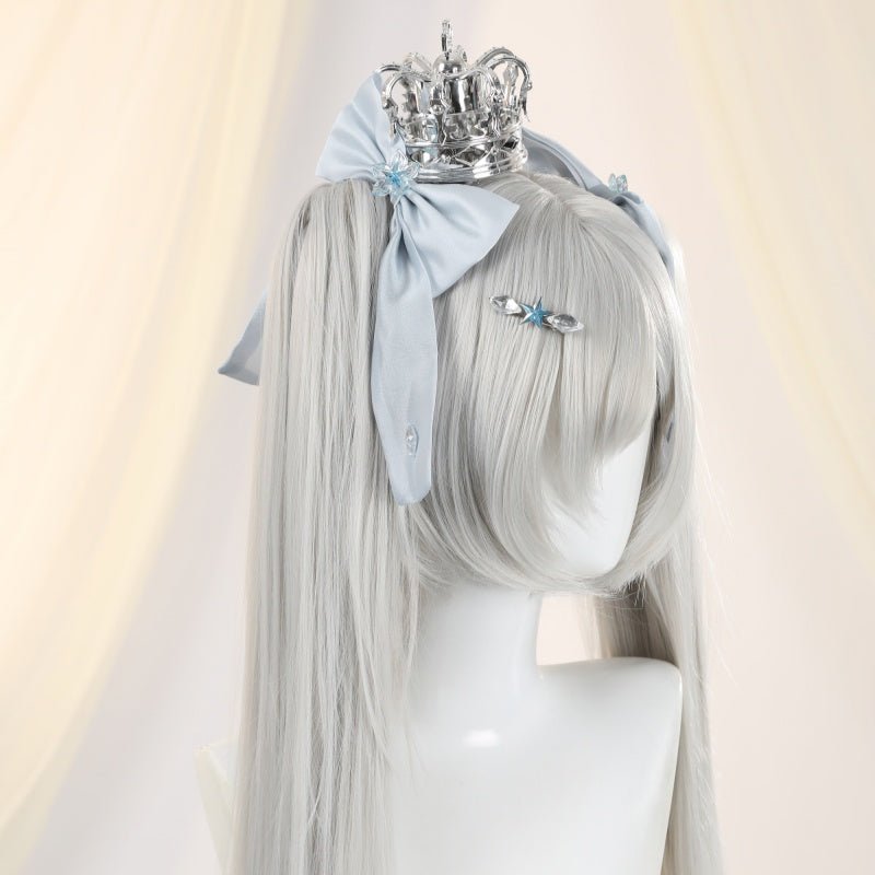 L - email Wig GODDESS OF VICTORY: NIKKE Cinderella: Glass Princess Cosplay Costume - lemailwigs