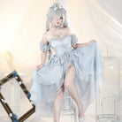 L - email Wig GODDESS OF VICTORY: NIKKE Cinderella: Glass Princess Cosplay Costume - lemailwigs