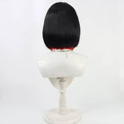 L - email Wig Goddess of Victory: Nikke Rouge Black Red Short Halloween Cosplay Wig - lemailwigs