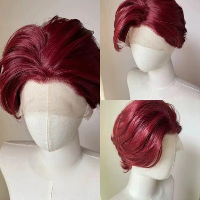 L - email Wig Hand Hook 24 Colors Short Lace Front Wigs - lemailwigs