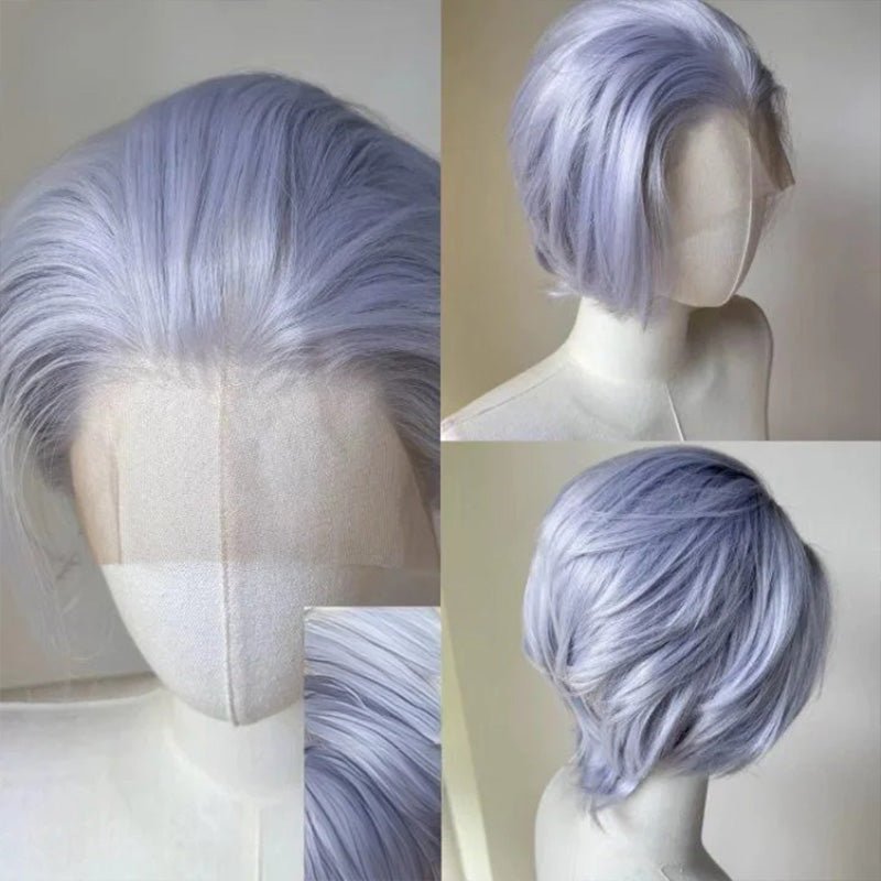 L - email Wig Hand Hook 24 Colors Short Lace Front Wigs - lemailwigs