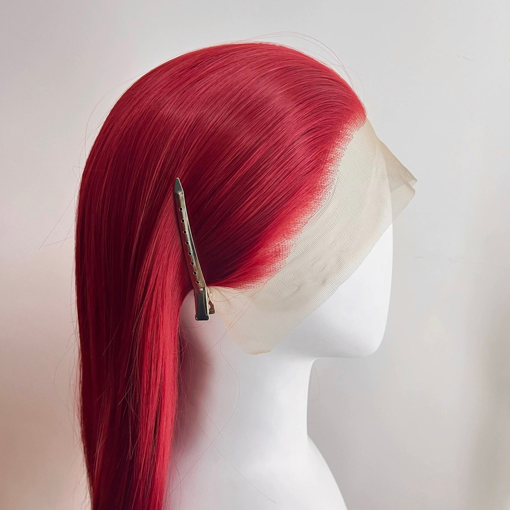 L - email Wig Hand Hook 27 Colors 70cm Straight Lace Front Wigs - lemailwigs