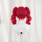 L - email Wig Hatsune Miku Kasane Teto Mesmerizer Red Cosplay Halloween Costume and Wig Kit - lemailwigs