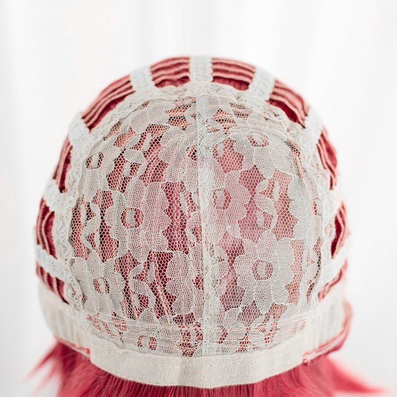 L - email Wig Hatsune Miku Kasane Teto Mesmerizer Red Cosplay Halloween Costume and Wig Kit - lemailwigs