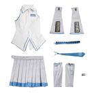 L - email Wig Hatsune Miku Snow Miku Sky Town Leather Cosplay Costume - lemailwigs