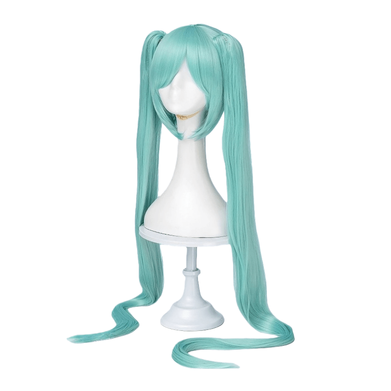 L - email Wig Hatsune Miku Swan Lake Miku Cosplay Costume And Wig Full Set - lemailwigs