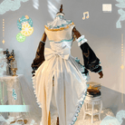 L - email Wig Hatsune Miku X Dairy Queen Lolita Skirt Cosplay Costume - lemailwigs