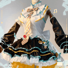 L - email Wig Hatsune Miku X Dairy Queen Lolita Skirt Cosplay Costume - lemailwigs