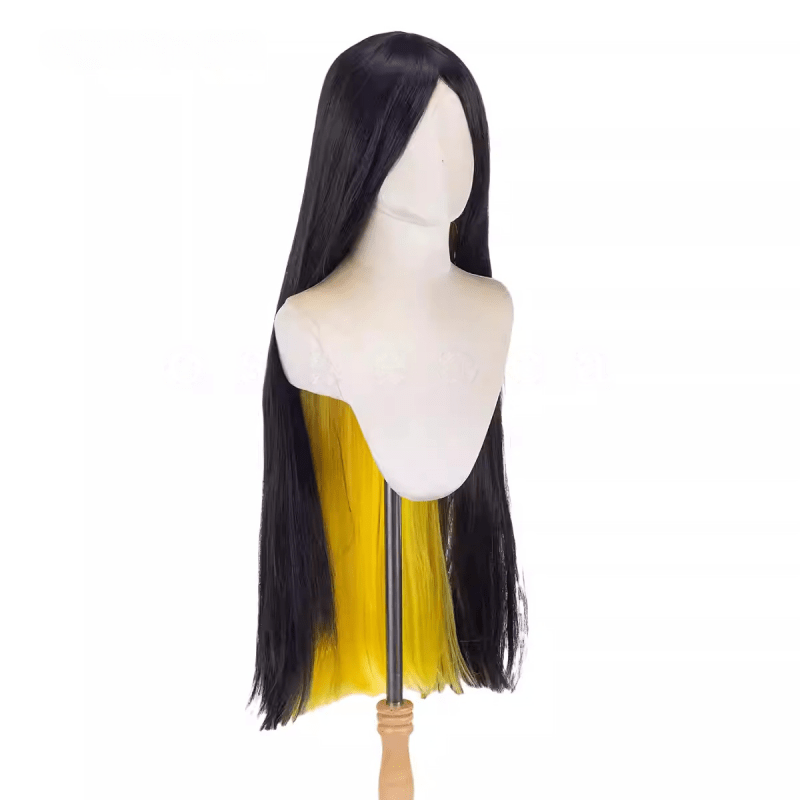 L - email Wig Hazbin Hotel Sir Pentious Color Mixing Cosplay Wig - lemailwigs