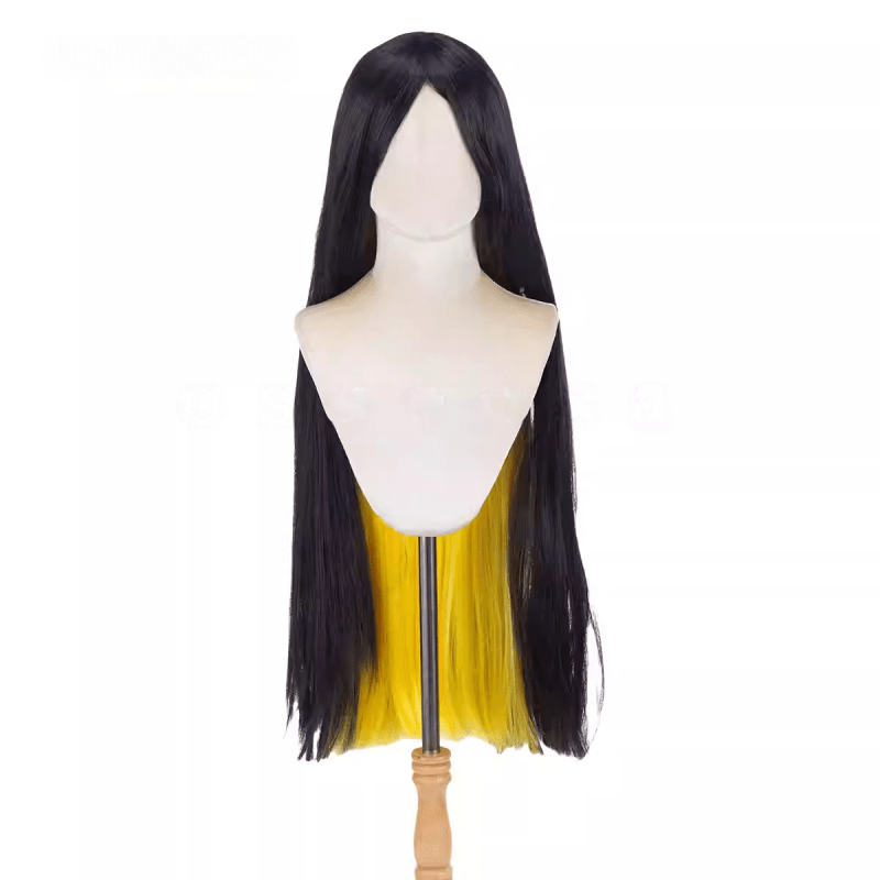 L - email Wig Hazbin Hotel Sir Pentious Color Mixing Cosplay Wig - lemailwigs
