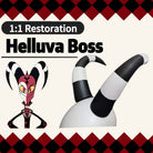 L - email Wig Helluva Boss Blitzo Devil Horns Headdress Cosplay Halloween Accessories - lemailwigs