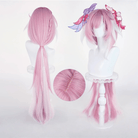 L - email Wig Honkai Impact 3rd Elysia Pink Long Halloween Cosplay Wig - lemailwigs