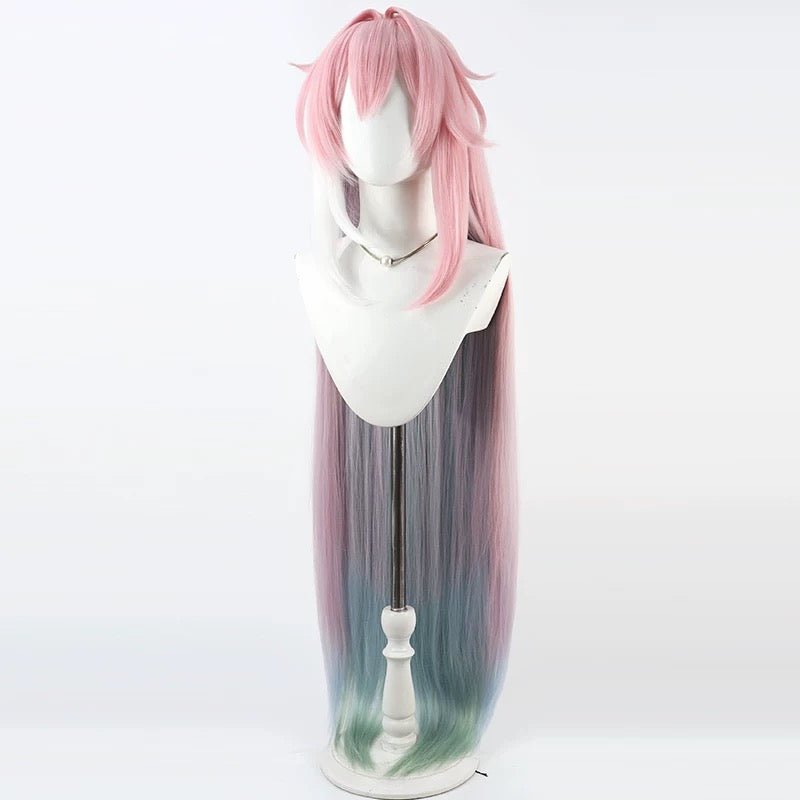 L - email Wig Honkai: Star Rail Cyrene Mixed Colors 100cm Cosplay Wig - lemailwigs