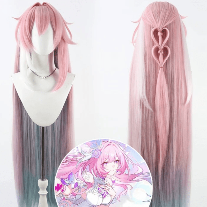 L - email Wig Honkai: Star Rail Cyrene Mixed Colors 100cm Cosplay Wig - lemailwigs