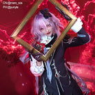 L - email Wig Honkai:Star Rail March 7th Evernight 100cm Long Cosplay Wig - lemailwigs
