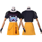 L - email Wig Huntrix KPOP Demon Hunter MIRA Cosplay Costume And Wig Kit - lemailwigs