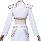 L - email Wig Huntrix KPOP Demon Hunter Zoey White Outfit Full Set (XS - XXXL) - lemailwigs