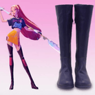 L - email Wig Huntr/X Kpop Demon Hunter Mira Halloween Cosplay Shoes - lemailwigs