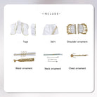 L - email Wig Huntr/X Kpop Demon Hunter Rumi Zoey Mira Kids' White Outfit Halloween Cosplay Costume - lemailwigs