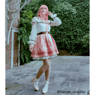 L - email Wig Infinity Nikki Pink 80cm Halloween Cosplay Wig - lemailwigs