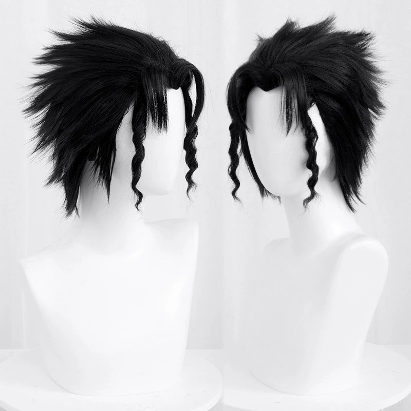 L - email Wig JoJo's Bizarre Adventure Jotaro Kujo Cosplay Costume And Wig Full Set - lemailwigs