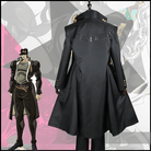 L - email Wig JoJo's Bizarre Adventure Jotaro Kujo Cosplay Costume And Wig Full Set - lemailwigs