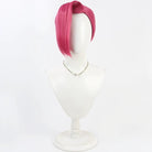 L - email Wig JoJo's Bizarre Adventure Vinegar Doppio Pink Halloween Cosplay Wig - lemailwigs
