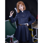 L - email Wig Jujutsu Kaisen Nobara Kugisaki Uniform Halloween Cosplay Costume - lemailwigs