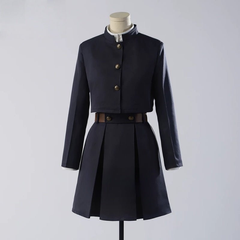 L - email Wig Jujutsu Kaisen Nobara Kugisaki Uniform Halloween Cosplay Costume - lemailwigs