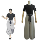L - email Wig Jujutsu Kaisen Toji Fushiguro Hallowee Cosplay Costume And Wig Full Set - lemailwigs