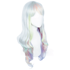 L - email Wig Land Of The Lustrous Diamond Mixed Color Long Curly Cosplay Wig - lemailwigs