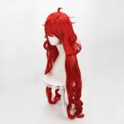 L - email Wig Land Of The Lustrous Padparadscha Red Long Curls Cosplay Wig - lemailwigs
