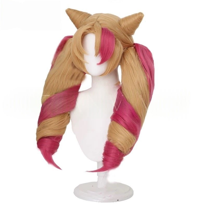 L - email Wig League of Legends Cafe Cuties Gwen Cosplay Wigs - lemailwigs