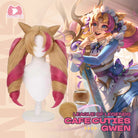 L - email Wig League of Legends Cafe Cuties Gwen Cosplay Wigs - lemailwigs