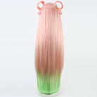 L - email Wig League of Legends Mythmaker Irelia Pink Green Long 100cm Cosplay Wig - lemailwigs