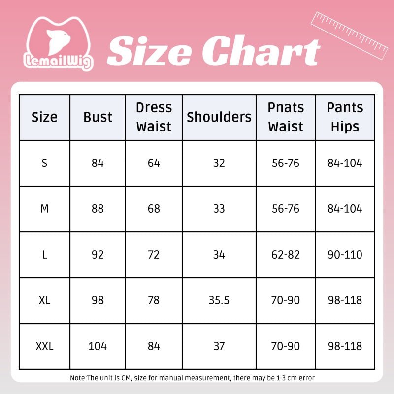 L-email Wig League of Legends Panda Pal Lux Cosplay Costume - lemailwigs