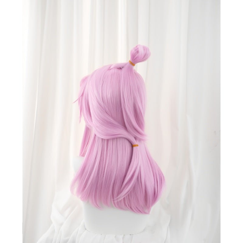 L - email Wig League of Legends Spirit Blossom Lux Pink 50cm Halloween Cosplay Wig - lemailwigs