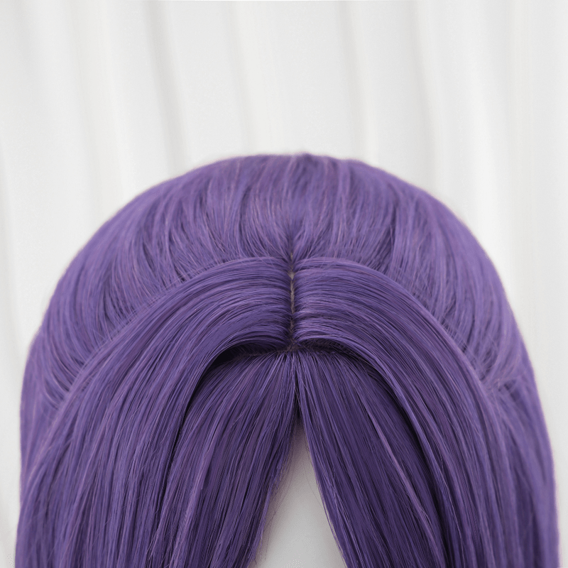 L-email Wig League of Legends Yunara Purple Cosplay Costume Wig Full Set - lemailwigs